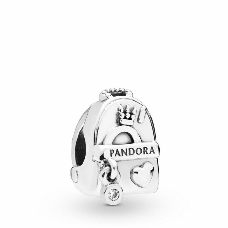 Pandora Adventure Bag Charm NZ, Sterling Silver (269407-ETP)